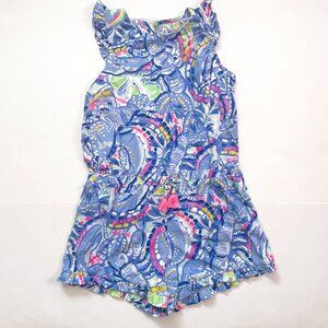 Lilly Pulitzer Girls Romper, Size 12/14